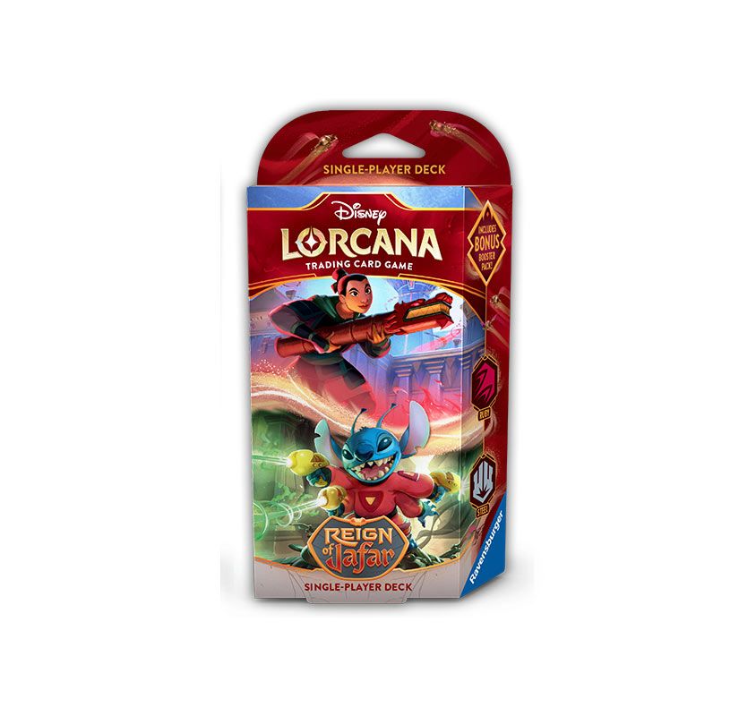 LORCANA REIGN OF JAFAR DECK B RUBI ACERO