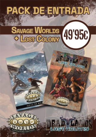 SAVAGE WORLDS PACK DEAD LANDS COLONIA PERDIDA