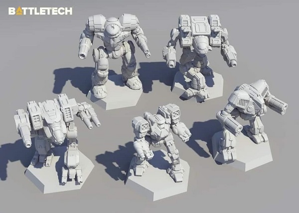 BATTLETECH CLAN SUPPORT STAR