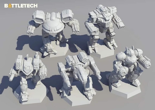 BATTLETECH CLAN HEAVY BATTLE STAR