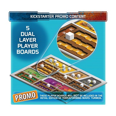 TERRAFORMING MARS TABLEROS DE JUGADOR