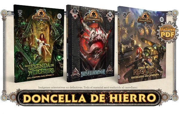 IRON KINGDOMS DONCELLA DE HIERRO