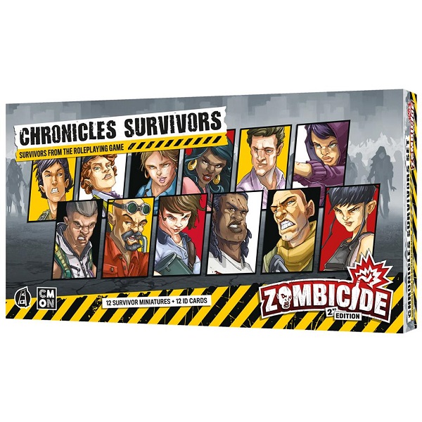 ZOMBICIDE CHRONICLES SURVIVOR PACK