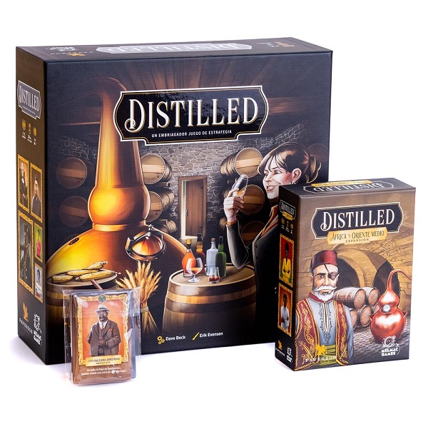 PACK DISTILLED EDICIÓN KICKSTARTER + EXPANSIÓN ÁFRICA + MINI-EXPANSIÓN