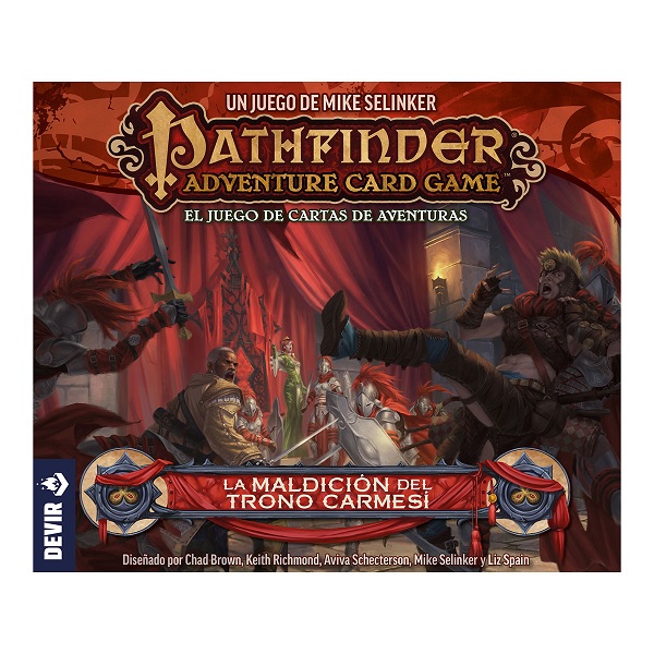 PATHFINDER EL JUEGO DE CARTAS LA MALDICIÓN DEL TRONO CARMESÍ