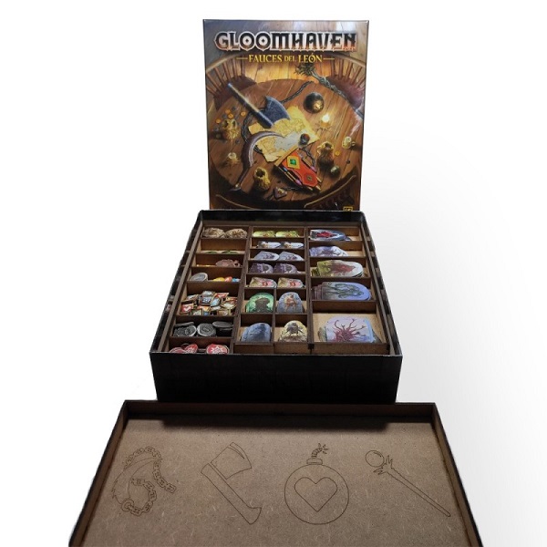 INSERTO COMPATIBLE CON GLOOMHAVEN FAUCES DEL LEON