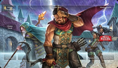 HERO REALMS CAMPAIGN PLAYMAT RELENTLESS STORM