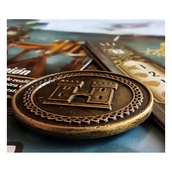 TAMBORES DE GUERRA MONEDA DE METAL