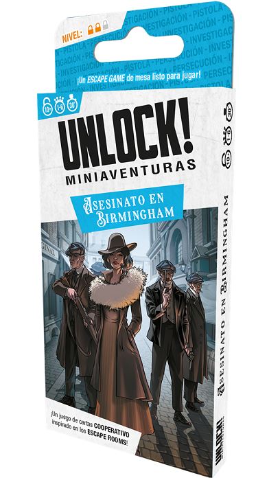 UNLOCK! MINIAVENTURAS ASESINATO EN BIRMINGHAM