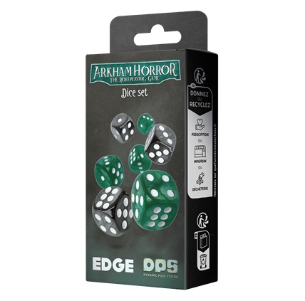 ARKHAM HORROR RPG SET DE DADOS