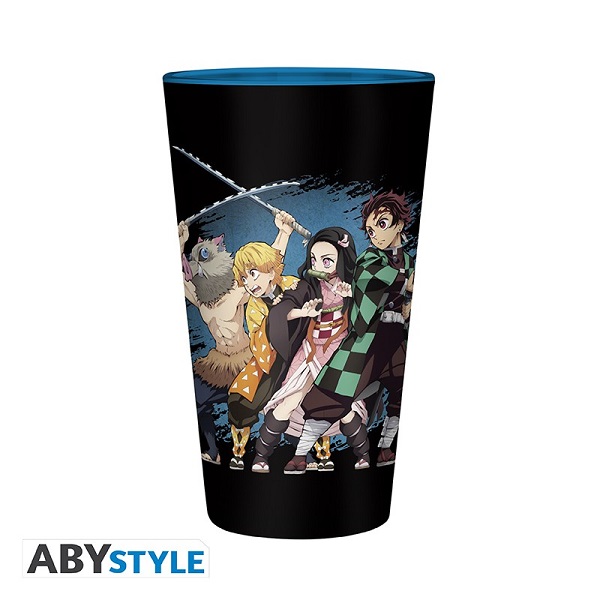 VASO CRISTAL 400ML DEMON SLAYER GROUP