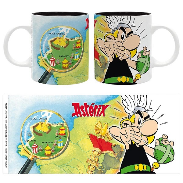 TAZA ASTERIX Y OBELIX - MAPA ASTERIX 360ML