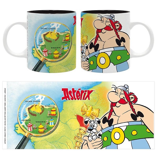 TAZA ASTERIX Y OBELIX - MAPA OBELIX 360ML