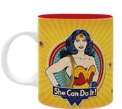 TAZA WONDER WOMAN - SHE CAN DO IT