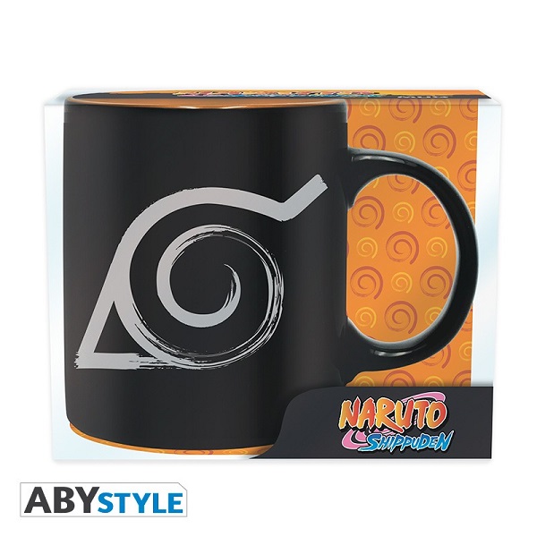 TAZA  NARUTO SHIPPUDEN KONOHA 320ML