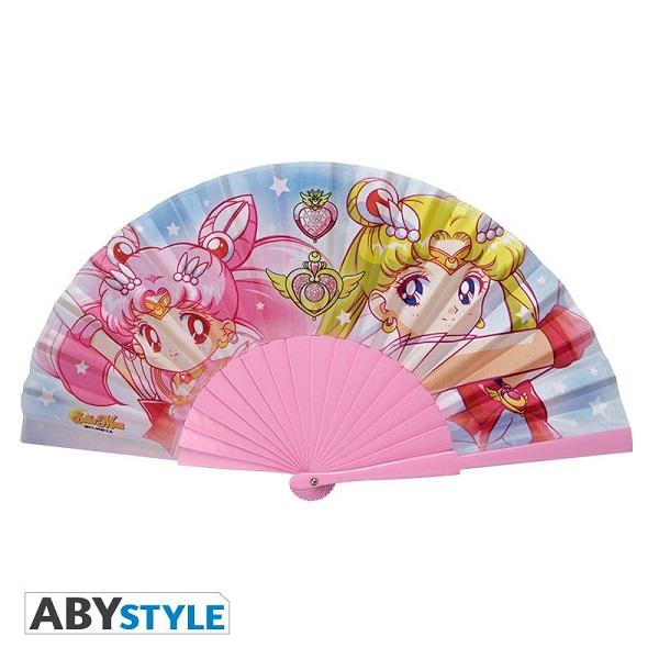 ABANICO SAILOR MOON Sailor Moon & Chibi moon