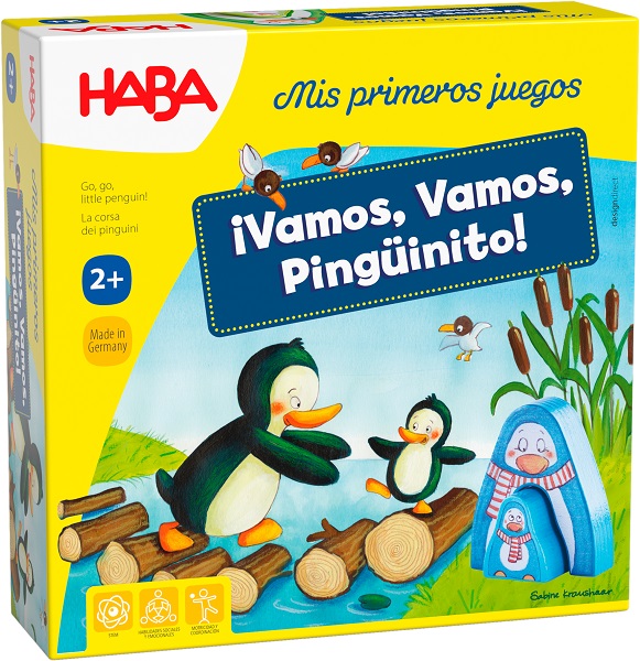 MIS PRIMEROS JUEGOS ¡VAMOS, VAMOS, PINGÜINITO!