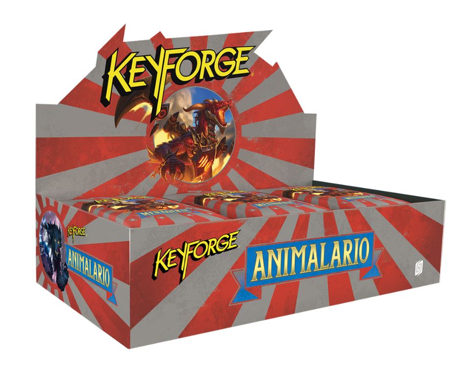 KEYFORGE:CAJA DE MAZOS ANIMALARIO