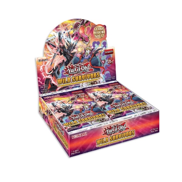 YUGIOH! SUPERVIVIENTES SALVAJES CAJA DE SOBRES