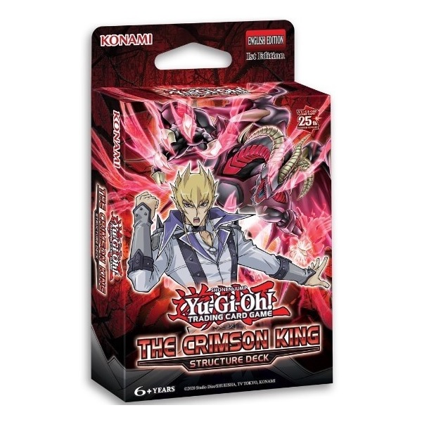 YUGIOH! BARAJA DE ESTRUCTURA THE CRIMSON KING