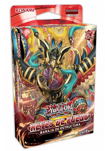 YUGIOH! BARAJA DE ESTRUCTURA REYES DE FUEGO