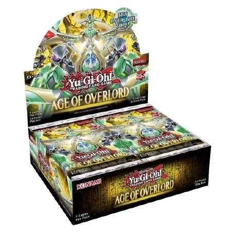 YUGIOH! AGE OF OVERLORD CAJA DE SOBRES