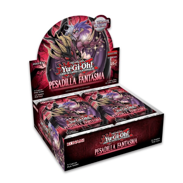 YUGIOH! PESADILLA FANTASMA CAJA DE SOBRES