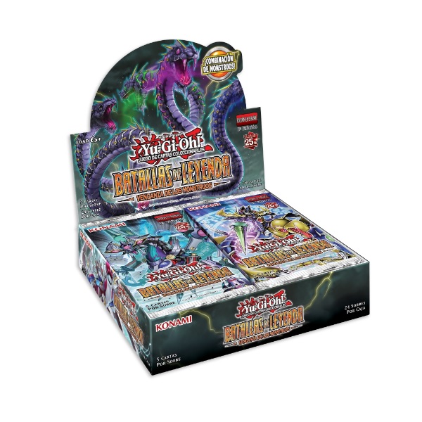 YUGIOH! BATALLAS DE LEYENDA VENGANZA MONSTRUOSA CAJA DE SOBRES