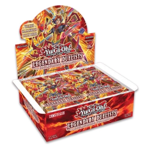 YUGIOH! DUELIST SOULBURNING VOLCANO CAJA DE SOBRES