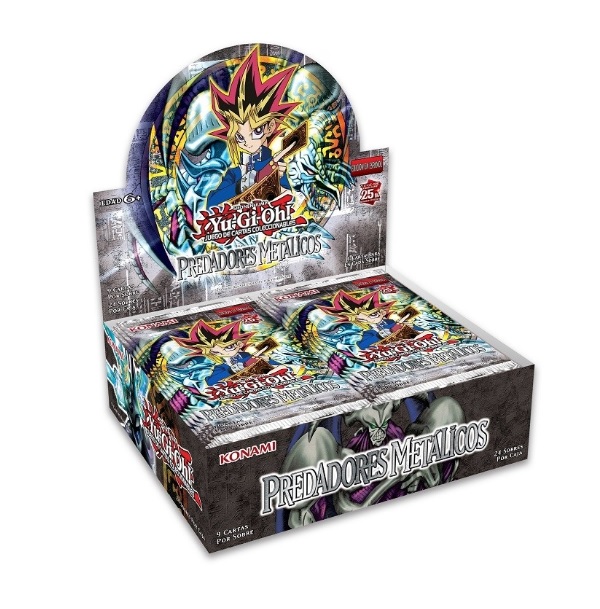 YUGIOH! PREDADORES METALICOS CAJA DE SOBRES