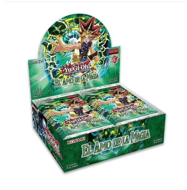 YUGIOH! EL AMO DE LA MAGIA CAJA DE SOBRES
