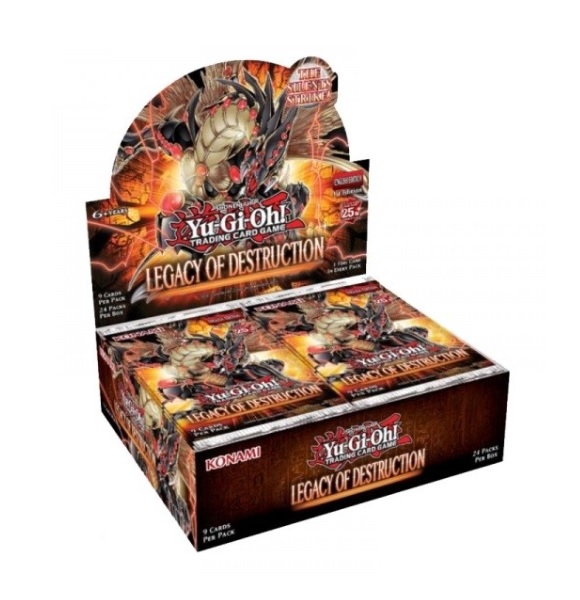 YUGIOH! LEGACY OF DESTRUCTION CAJA DE SOBRES