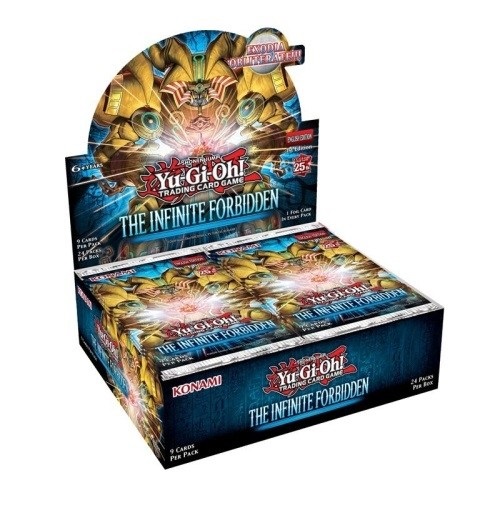 YUGIOH! INFINITE FORBIDEN CAJA DE SOBRES