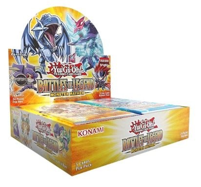 YU-GI-OH! BATTLE OF LEGEND MONSTER MAYHEM BOOSTER DISPLAY (ENG)