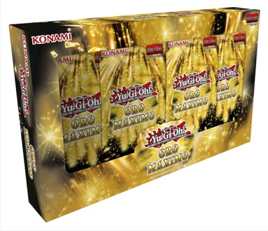 YUGIOH! PACK ORO MAXIMO