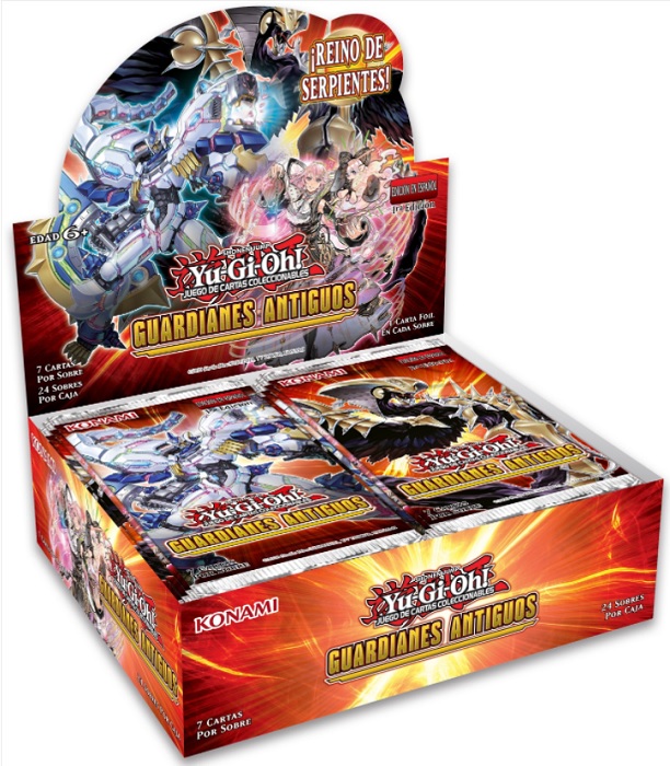 YUGIOH!: GUARDIANES ANTIGUOS CAJA DE SOBRES