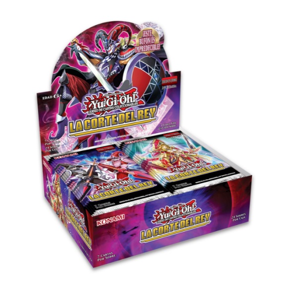 YUGIOH! LA CORTE DEL REY CAJA DE SOBRES