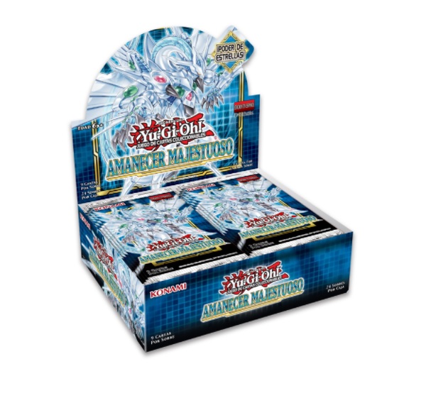 YUGIOH! AMANECER MAJESTUOSO CAJA DE SOBRES