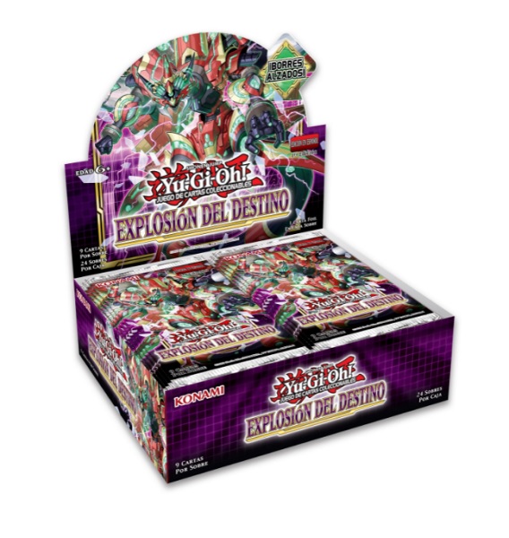 YUGIOH! EXPLOSION DEL DESTINO CAJA DE SOBRES