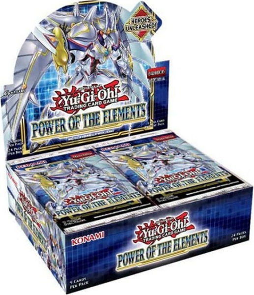 YUGIOH!  PODER DE LOS ELEMENTOS CAJA DE SOBRES