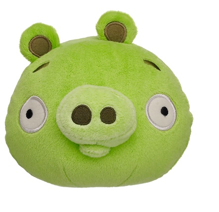 PELUCHE PIG  ANGRY BIRDS -  (PILAS AGOTADAS)