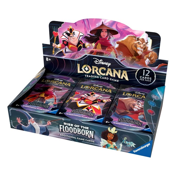 Disney Lorcana Rise of the Floodborn caja de sobres