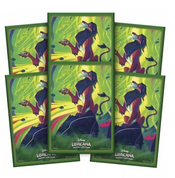 Fundas Estándar Disney Lorcana Scar  Vengeful Lion Azurite Sea