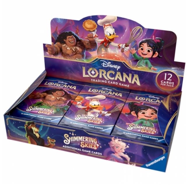 DISNEY LORCANA SHIMMERING SKIES CAJA DE SOBRES