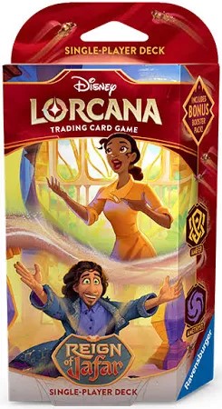 LORCANA REIGN OF JAFAR DECK A AMBAR AMATISTA
