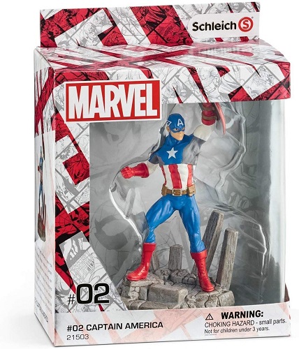 FIGURA CAPITAN AMERICA SCHLEICH 9 CM