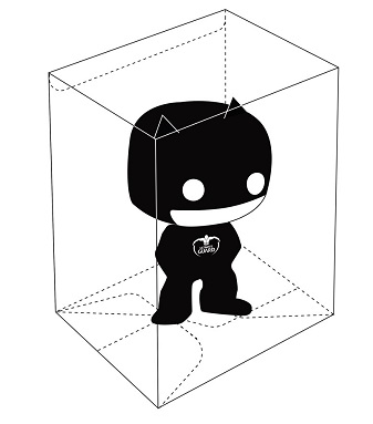 U.GUARD CAJA PROTECTORA FUNKO POP!