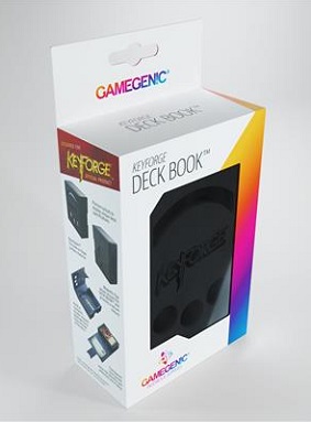 GAMEGENIC KEYFORGE BLACK DECK BOOK ML
