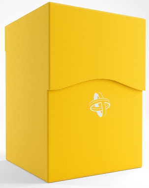 GAMEGENIC DECK HOLDER 100+ YELLOW