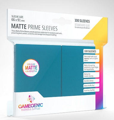 GAMEGENIC MATTE PRIME SLEEVES BLUE